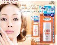 BE044^Kose/高丝Q10防晒乳液SPF50+ PA+++(户外用防水)30ml