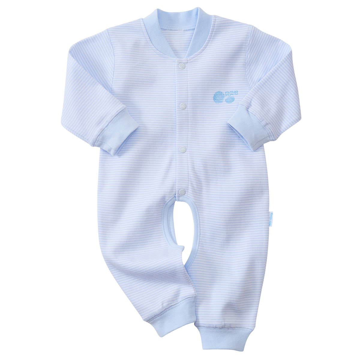 贝贝怡 开档<em>婴儿</em>连体衣<em>春秋睡衣</em>内衣爬服哈衣