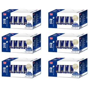  光明乳业 光明优+ 纯牛奶 极地科考专用乳 礼盒装 整箱（1×6提）