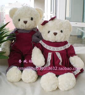 婚礼熊婚庆娃娃情侣熊