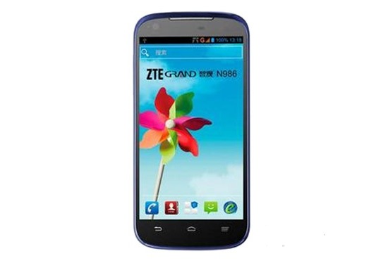 ZTE\/中兴 N986 手机 双卡双待电信3G 5寸大屏