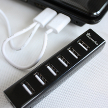 包邮 源欣 7口USB HUB 分线器 集线器 双头外接电源 支持移动硬盘