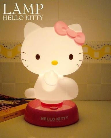 hello kitty小台灯可爱  小夜灯/kitty台灯 夜灯 小台灯卡通