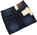  特   批发价 专柜同步热销LEVIS 505 修身牛仔裙牛仔短裙