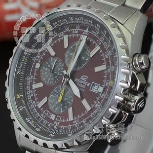 ����ŷȫ�Զ���еCASIOEDIFICE�ؽ���ϵ���б�EF-527D-5A�ֱ���ˮ