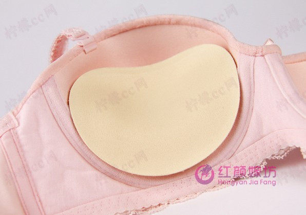 EVE'S上推美胸垫 隐形内衣加厚胸贴新娘婚纱上薄下厚丰胸胸垫插片