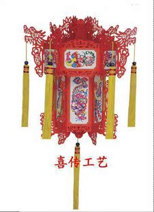  纸雕彩灯宫灯龙凤吉祥  婚庆大红灯笼宫灯节日喜庆装饰春节灯笼