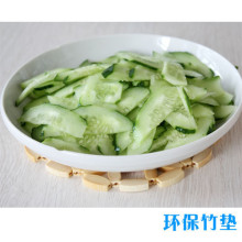 G1234  竹制隔热垫 环保餐垫 餐杯垫 汤锅垫 杯垫 餐垫 40g