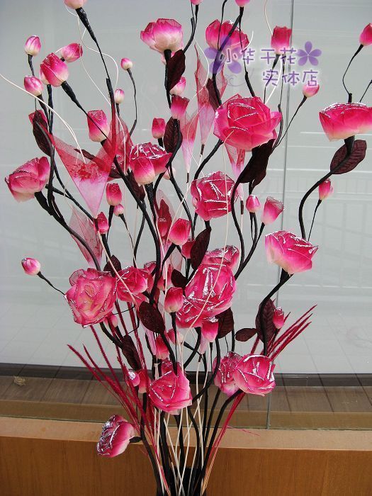 仿真花成品,云南干花【幸福家园】装饰花插花