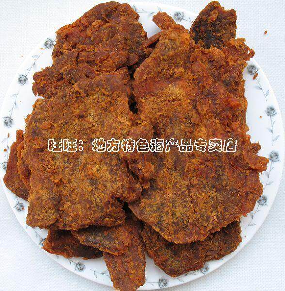好吃疯了的靖江散装牛肉片/牛肉干，黄牛肉，沙嗲味，半斤18元