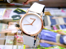 Fábrica de relojes [54412] versión coreana de la mesa, un cinturón blanco del mercado de venta relojes para adaptarse a la tabla de Corea