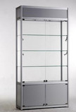 成信货架 上海货架 香水展示柜 模型陈列柜 彩铝展示货架 <span class=H>数码产品</span>展柜