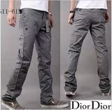 JQ-Shop 09夏男裤★ <span class=H>Dior/迪奥</span> 高品质 免烫处理直桶休闲裤子