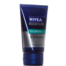 H69832 Nivea/妮维雅男士控油劲爽洁面乳100ml洁面祛痘 专柜正品