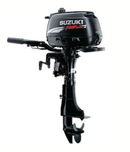 SUZUKI-5HP铃木日产4冲程船用发动机 外挂机 舷外机5马力船外机