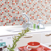 韩国小格子马赛克墙贴浴室防水瓷砖，贴纸厨房卫生间防油自粘墙纸