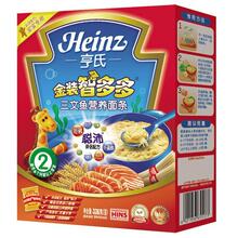 冲皇冠 亨氏婴幼儿面条辅食 金装智多多 三文鱼营养宝宝面条42g