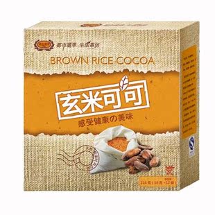  花语梦美☆都市翡翠 玄米可可粉 216克 紧致肌肤 养生