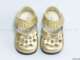 童鞋软羊皮鞋  镂空亲亲宝贝15码内长12cm金色