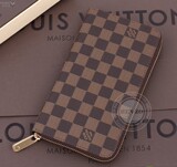 专柜正品 实物拍摄 手包 LV 拉链男式钱包女钱包男女手拿包N60003