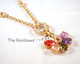 The Rainbows奢华单品糖果五色水晶项链