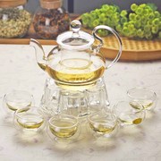 耐热玻璃茶具套装 整套功夫花草茶具组合 防掉盖花茶壶过滤