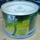 原装SONY 16X DVD R 50片桶装 刻录光盘每片仅1.75元