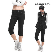 春装2012新款Lapargay纳帕佳正品修身品质七分裤女夏显瘦L273231