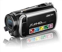 莱彩rich HD-A73全高清数码摄像机夜拍模式5倍光学变焦