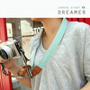 ��8thdays������iconicƤ��������Ҵ�|����CAMERA STRAP D:-Blue