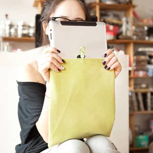  苹果ipad4保护套 ipad3内胆包平板电脑韩国绒布袋ipad2保护套子