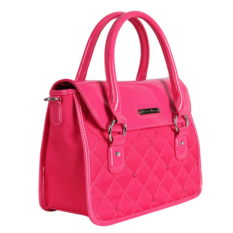 迪士尼米奇包包专柜正品菱格手提斜挎<em>女包</em>手袋