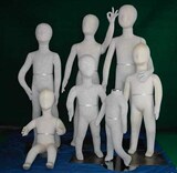 立裁小童模人台儿童服装展示道具衣架软童模特小童软体模特人模型