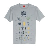Vancl 凡客诚品 短袖 男 T恤 夏 2012新款正品纯棉Eye chart11779