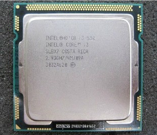 Intel 酷睿双核 Core i3 530盒装 散片 1156针CP