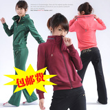 春秋新品热卖个性围脖连帽女款<span class=H>运动服</span>套装10805 特价包快递！
