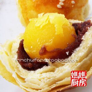  老字号闻酥园糕点大号豆沙蛋黄酥 整个纯蛋黄香酥皮 妙味点心热卖