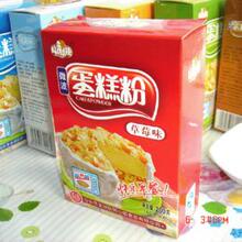 小彩娃 微波炉 蛋糕粉 200g 草莓味 一分钟快速做蛋糕
