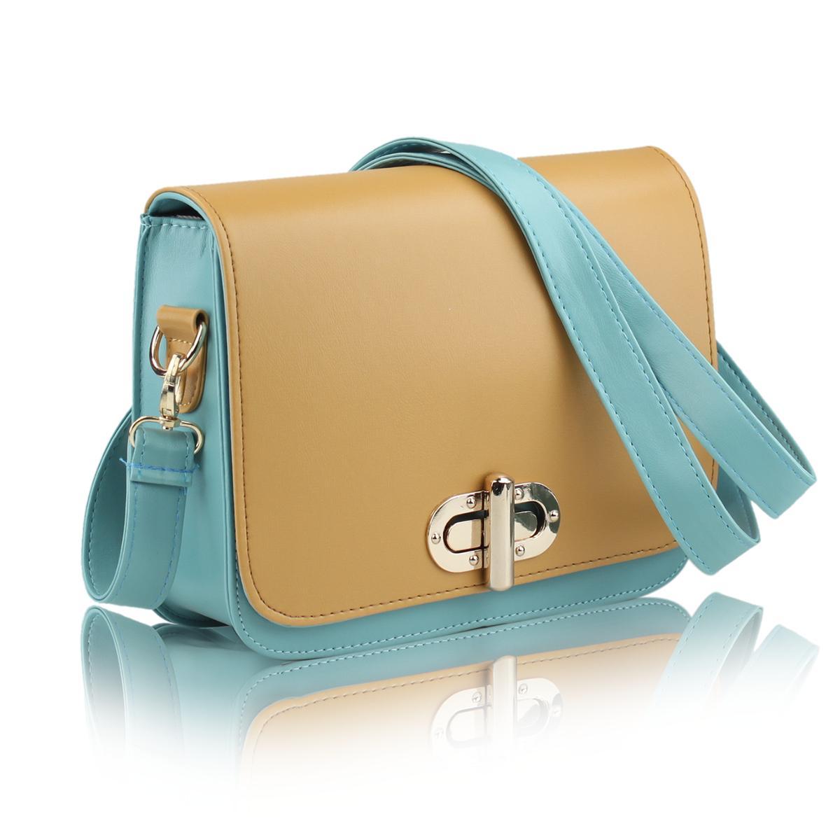 潮女横款休闲单肩包...