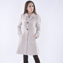 【专柜正品】<span class=H>HM</span>女装长风衣 80元清仓