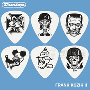 美产邓禄普 Dunlop FRANK KOZIK 2型 吉他拨片 0.6-1.0 六枚一套