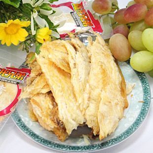  海鲜零食大促 陆龙休闲海产 3A烤鱼片 大片装片片鲜香250g