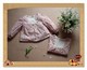 N原单外贸童装1-5岁 genuine kids 粉色小碎花 短袖、长袖