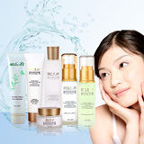 〓忆草〓美白套装◆洁面+水水+精华+乳液+面霜+面膜（包邮）