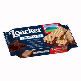  【天猫超市】意大利进口零食品 莱家/loacker 巧克力威化饼干 45g