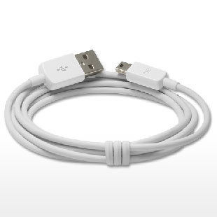 魅族 原装 M8 数据线 Mini USB T型口 5P 白色