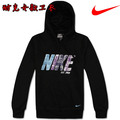 正品 NIKE耐克女款连帽卫衣 黑色