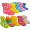 日韩水晶儿童雨鞋男童女童防滑宝宝水鞋幼儿园小孩可爱卡通雨靴