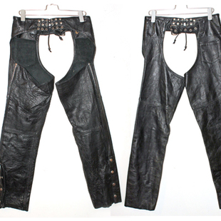 美国古着VINTAGE西部牛仔 摩托裤<em>骑马裤</em>斗牛
