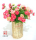 精品绢花，红色茶玫，春意浓浓系列